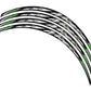 PUIG Hornet Rim Stickers White Universal 5128B