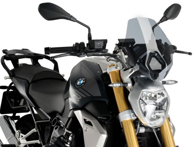 PUIG New Generation Sport Screen Light Smoke for BMW R1250 R 18-25 3623H