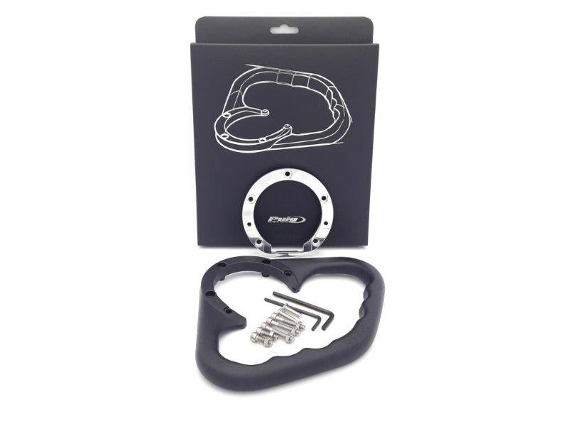 Puig Fuel Tank Pillion Hand Grips Black 20688H