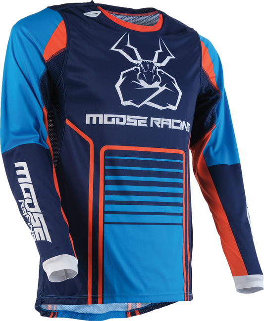 Moose Racing Jersey Agroid Blue/Orange 24 Model