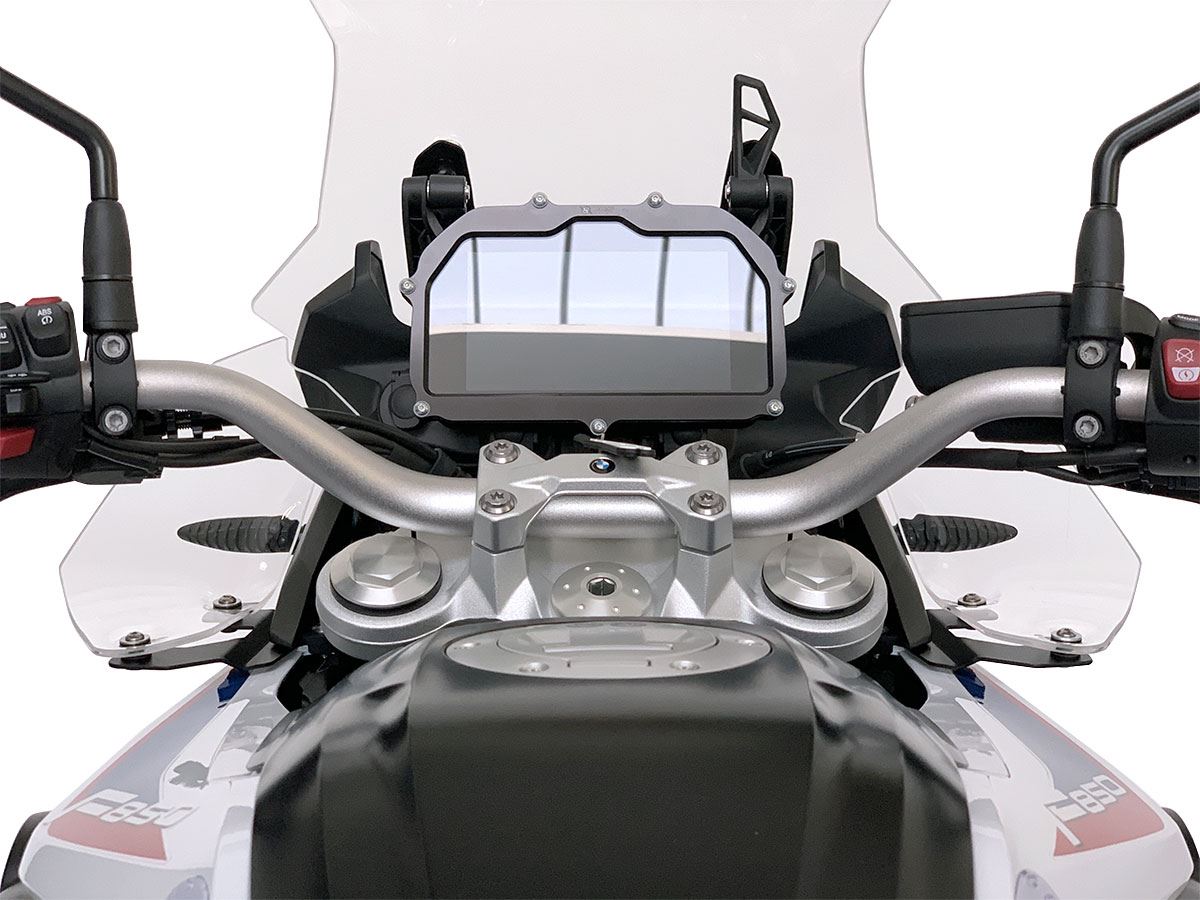 WRS Deflectors BMW F750gs/F850gs Clear Bm060t