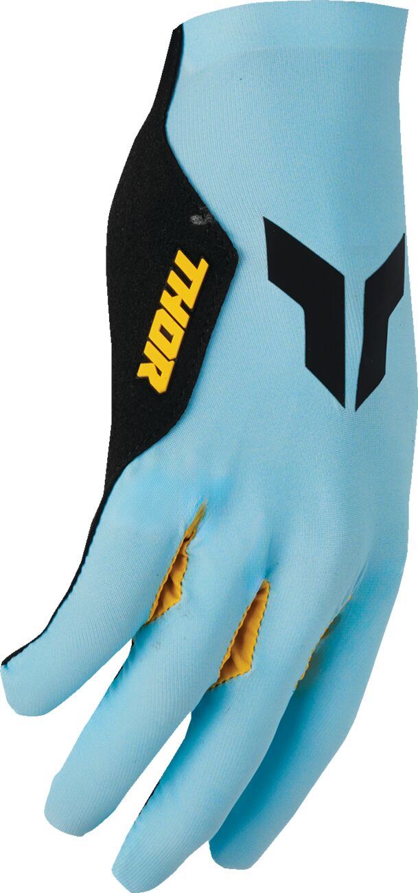 THOR SPORTMODE Iconic MX Gloves BLUE ACID 2025 Model