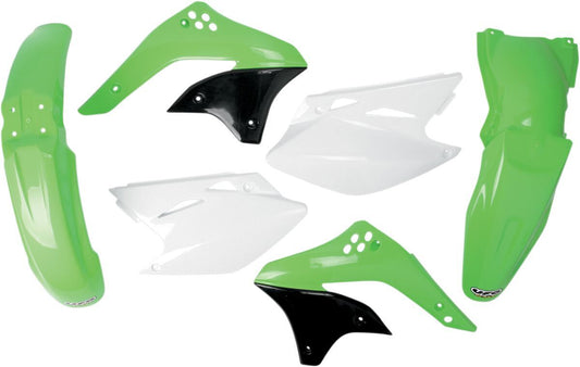 UFO COMPLETE BODY KIT KAWASAKI KXF450 OEM-COLOR KAKIT209E-999