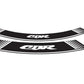 Puig Wheel Rim Stickers White 003NF