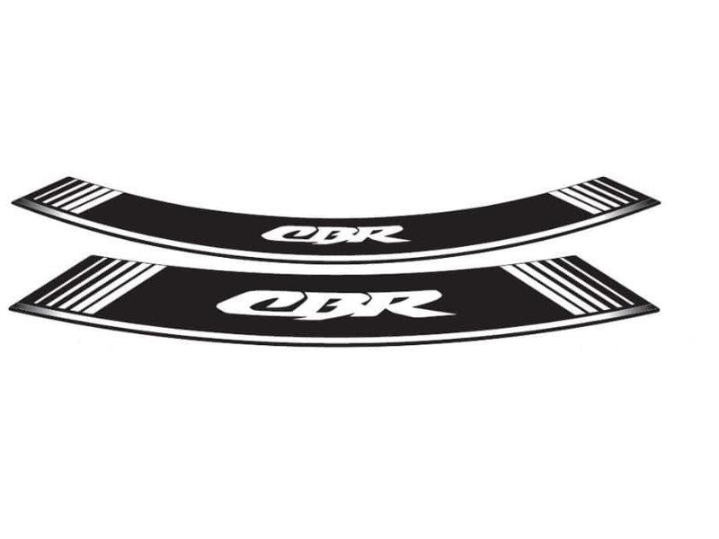 Puig Wheel Rim Stickers White 003NF