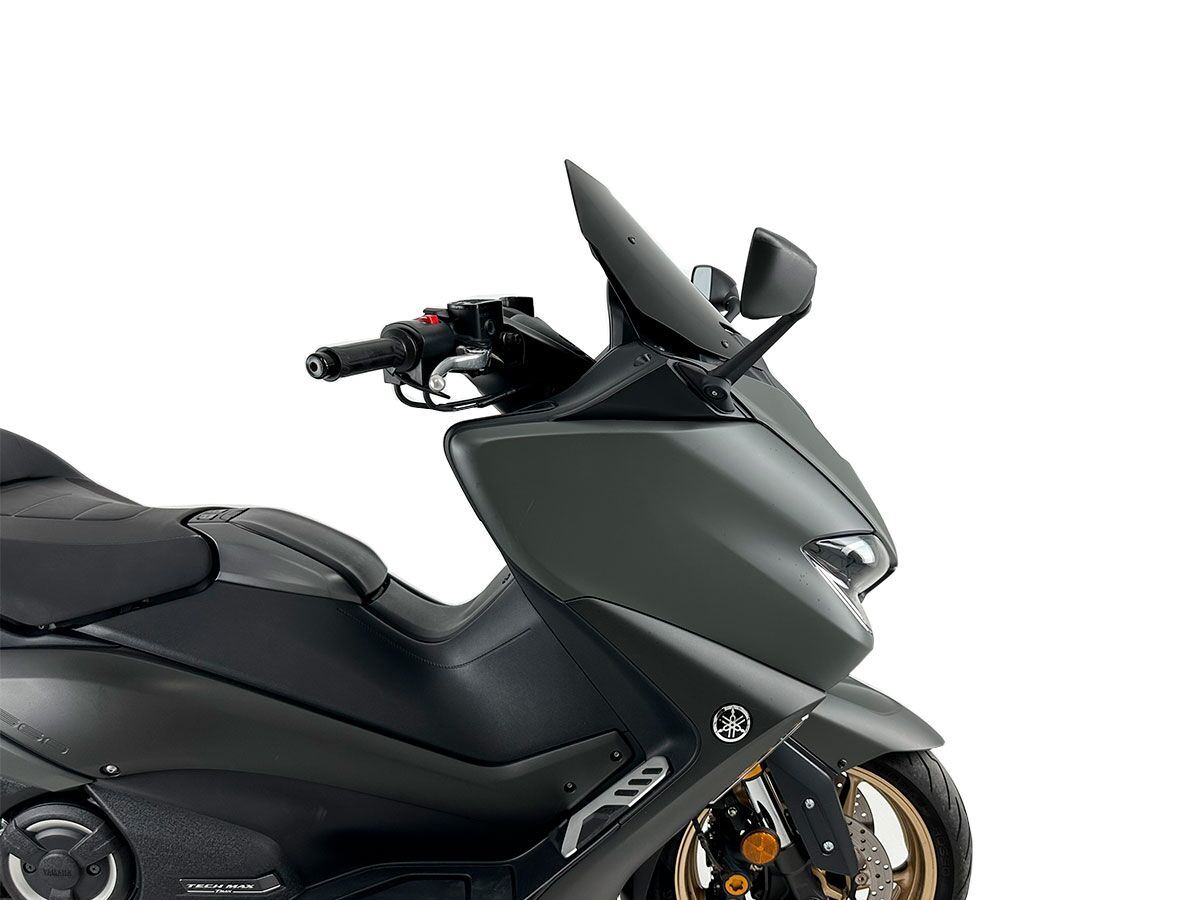 WRS Windscreen Sport Yamaha Tmax 530 Glossy Black Ya029nl