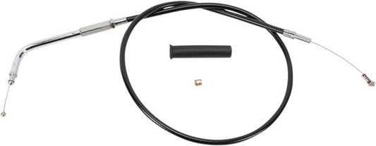 Drag Specialties Black Vinyl Cable For Harley XL 1200 C 1996-2006 Black 4341300B