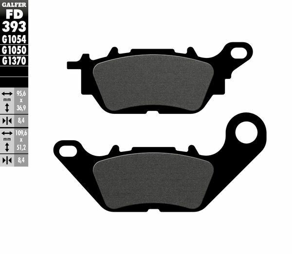 GALFER Brake Pad Street Organic Base FD393G1050
