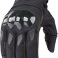 ICON Stormhawk CE Motorcycle Gloves Black/Gray 2023 Model