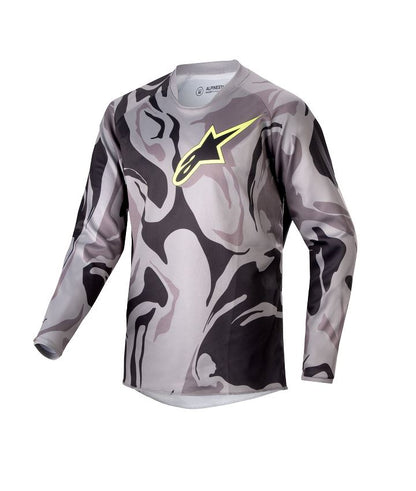 Alpinestars Youth Racer Tactical Jersey Green Black Grey