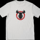 Moose Racing T-Shirt Mud Badge White