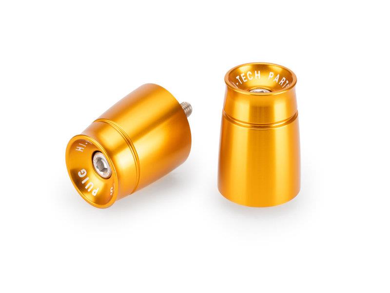 PUIG Speed Bar Ends Gold for Yamaha YZF R1/M/Race/R6/R7 16-25 21400O