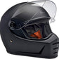 BILTWELL Lane Splitter Flat Black Motorcycle Helmet