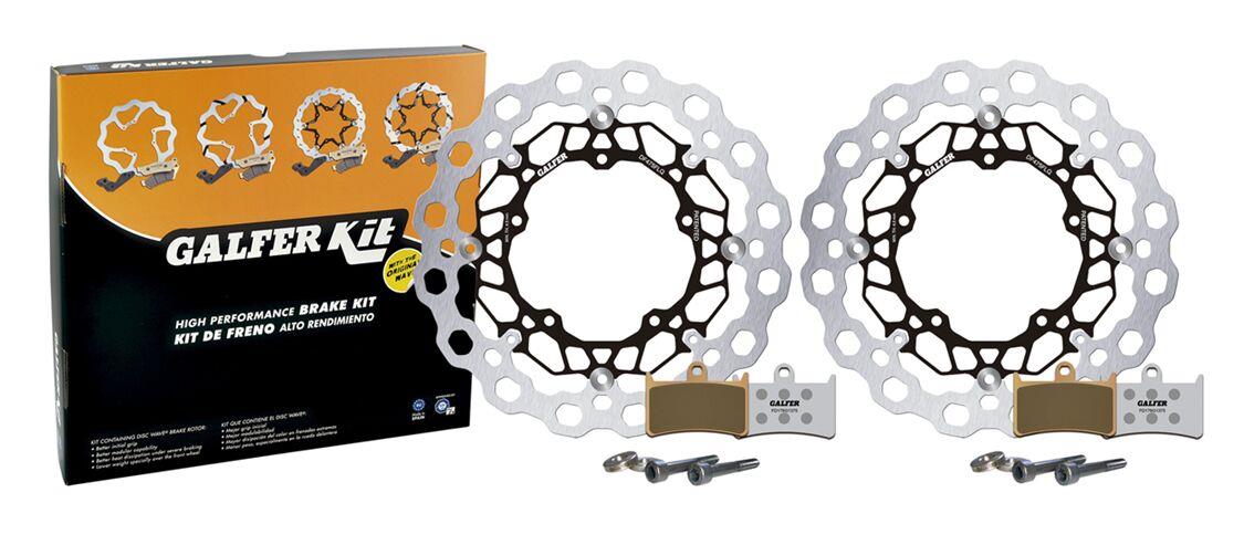 Galfer Oversize Brake Kit Front For Yamaha XP 560 T-Max 2012-2026 KG4982QS