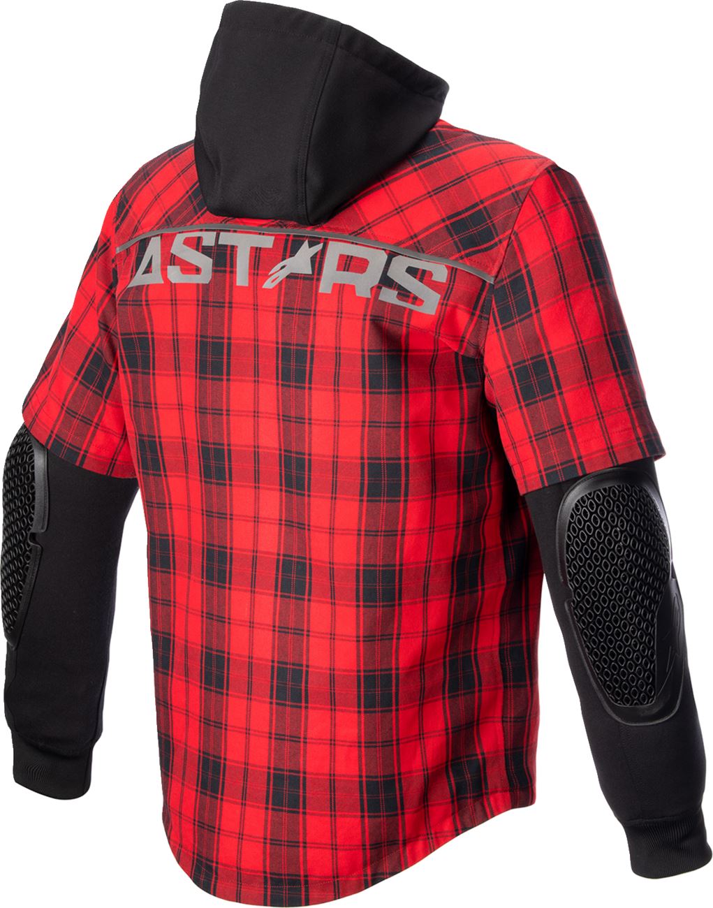 Alpinestars Mse Tartan Jacket Red Black Orange