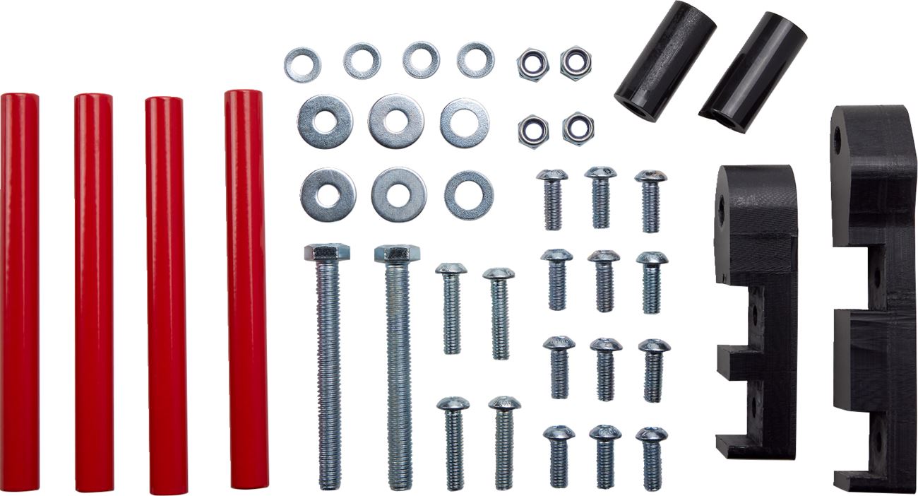 AXP Racing Radiator Braces For Beta XTRAINER 250 LC 2023-2025 Aluminium AX1680