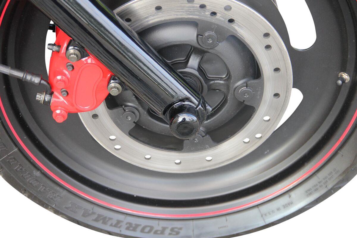 Cult Werk Axle Cover For Harley Davidson VRSCDX 1250 2002-2017 Black HD-UNI034