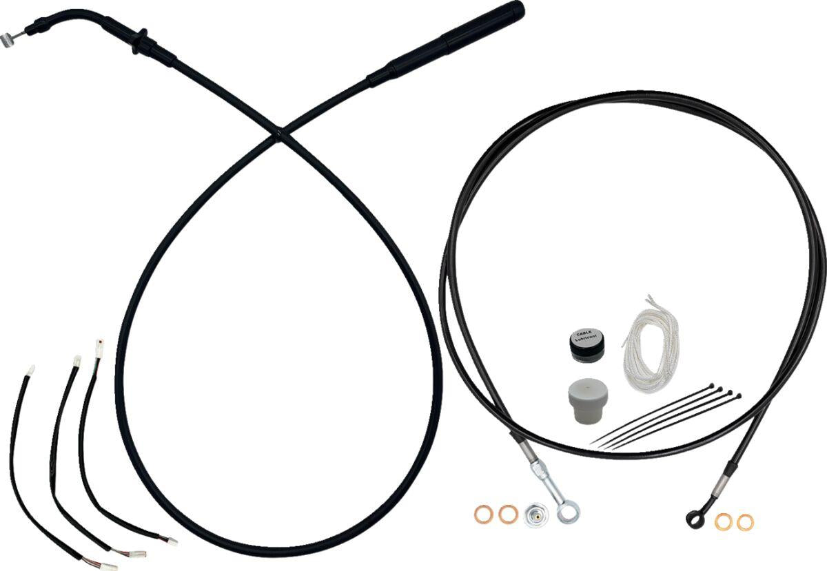Fat Baggers EZ Install Kit For Harley Davidson FLHX 2023-2026 Cable Kit 249010-B
