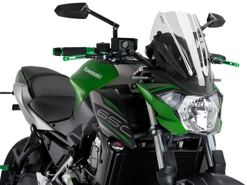 PUIG New Generation Sport Screen Clear for Kawasaki Z650 17-19 9588W