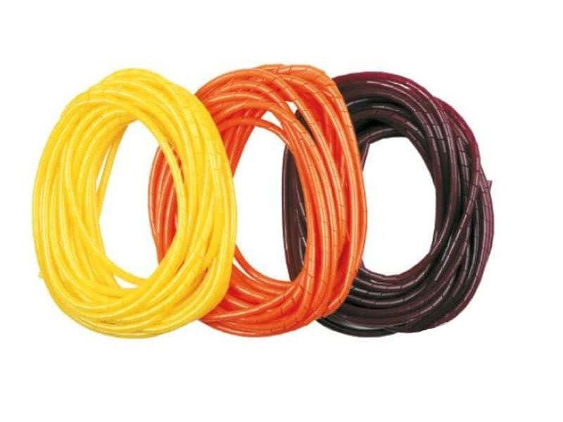 PUIG Cable Protective Spiral Sleeves Yellow Universal 0892G