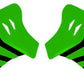 UFO UNIVERSAL CLAW HANDGUARDS KX-GREEN PM01640-026