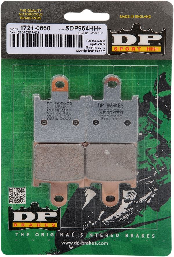 Dp Brakes SDP Sport HH+ Brake Pads For Kawasaki ZG 1400 CBS 2006-2021 SDP964HH+