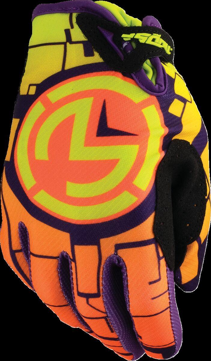 Moose Racing Gloves Youth Sx1 Orange/Green