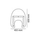 PUIG America I Screen Clear for Yamaha XVS 1300/950 Midnight Star/1300 Custom 07-16 5944W