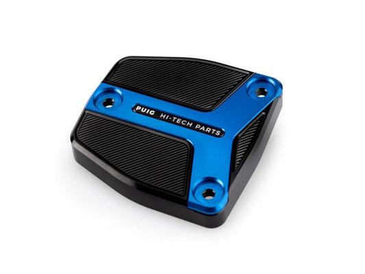 PUIG Brake / Clutch Fluid Tank Cap Blue for Harley Davidson Sportster S RH1250S 21-24 21386A