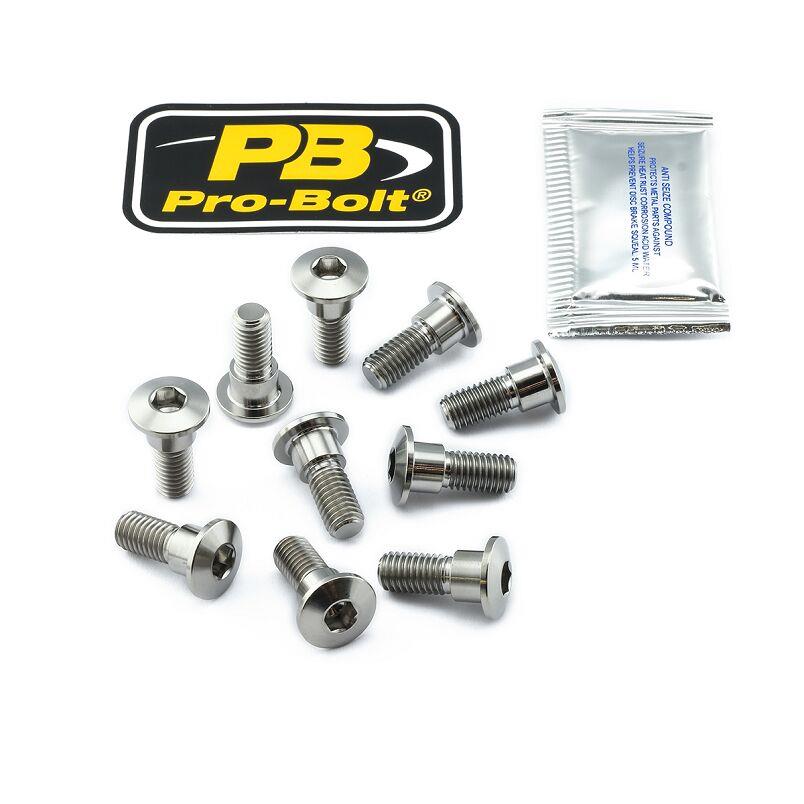 Pro Bolt Brake Rotor Mounting Bolt Kit For Suzuki SV 650 2002-2024 TI10DISCSUZ20