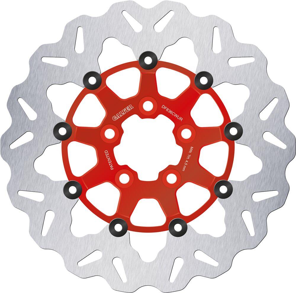 Galfer Wave Brake Rotor For Harley Davidson FLFBS 1868 2008-2024 DF836CWUR