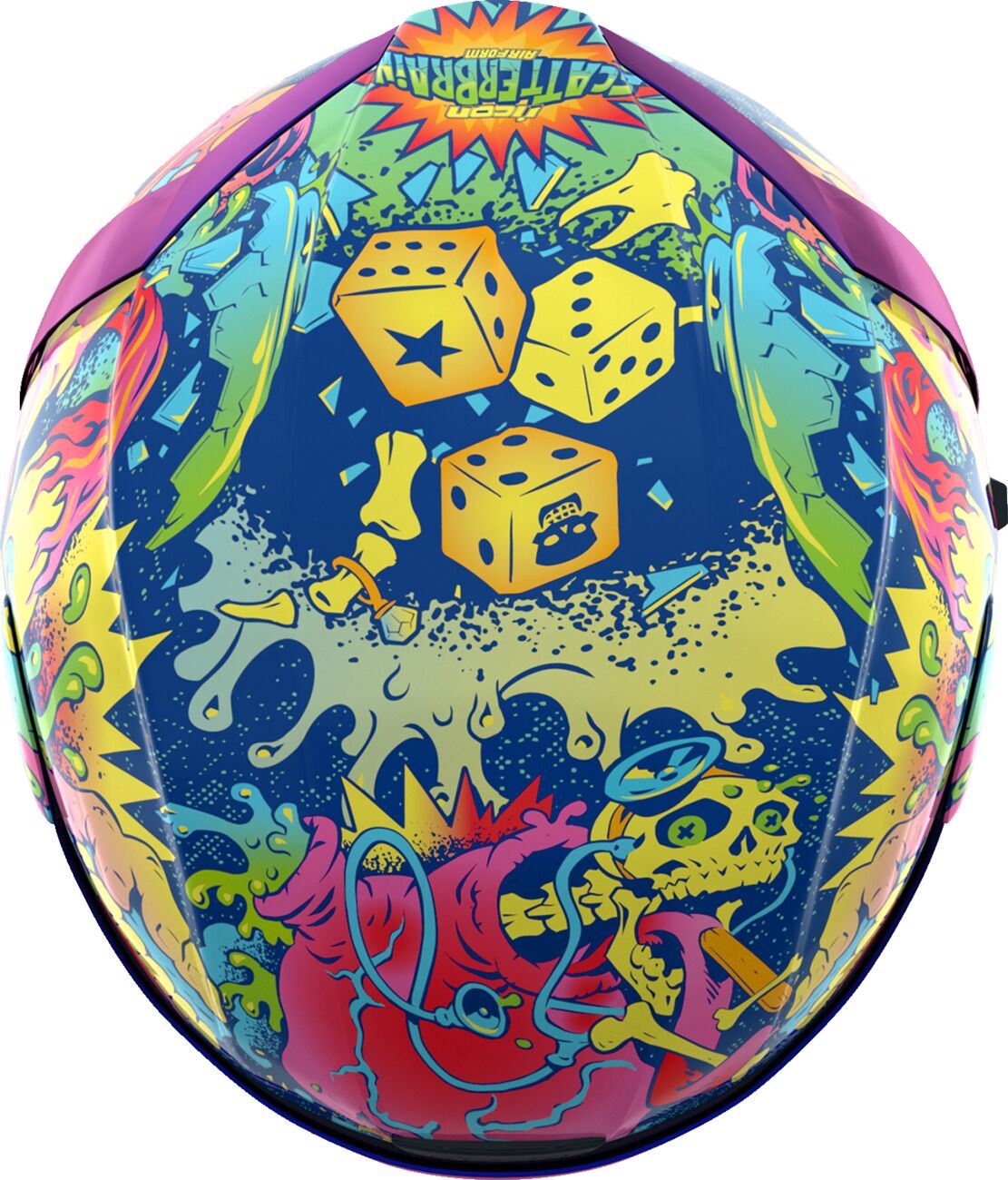 ICON Airform™ Scatterbrain Multi Motorcycle Helmet