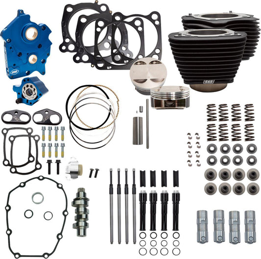 S&S Cycle 124" Power Package For Harley Davidson FLFBS 1923 2017-2025 310-1057C