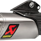 Akrapovic Slip-On Line Muffler TI For Yamaha YZF-R1 1000 15-24 S-Y10SO18-HAPLT