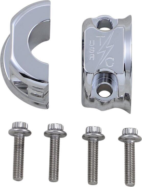 Thrashin Supply Brake/Clutch Clamps For Harley FLHRXS 1868 1984-2025 TSC-2703-3
