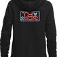 THOR Women's Vantage Zip-Up Hoodie Black
