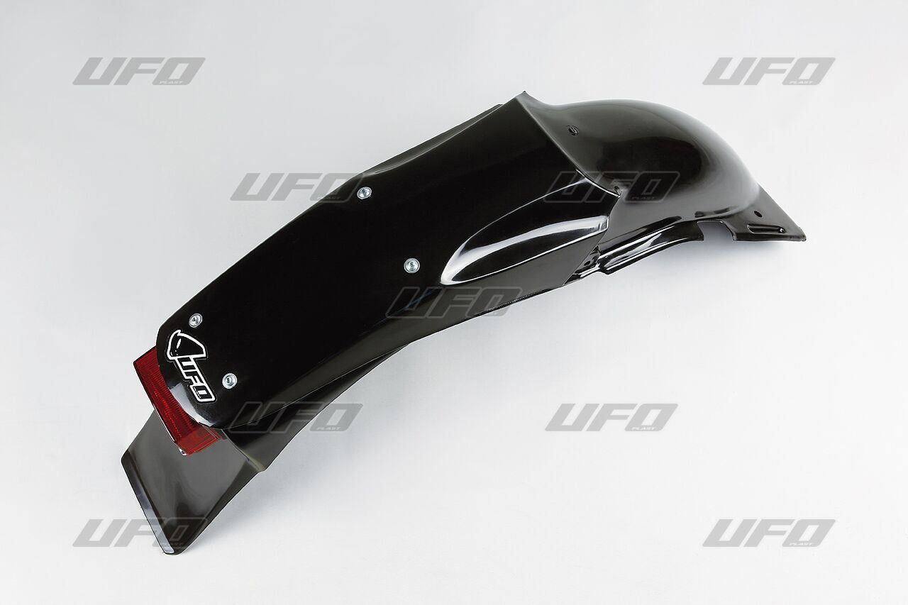 UFO ENDURO REAR FENDER W/ LED-LIGHT SUZUKI RMZ450 BLACK SU04922001