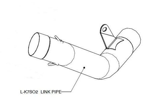 Akrapovic Link Pipe SS For BMW S 1000 R 10-16 L-B10R1