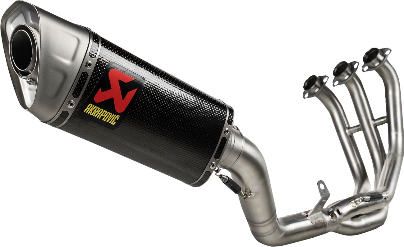 Akrapovic Racing Line Exhaust System TI/CF For Yamaha MT-09 2024 S-Y9R17-APC