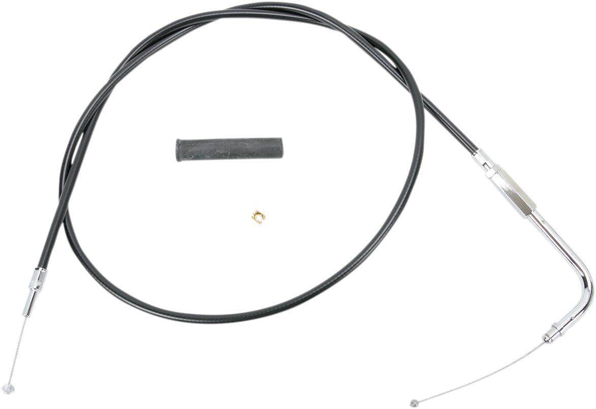 Drag Specialties Black Vinyl Cable For Harley XL 1200 X 1996-2022 Black 4332109B