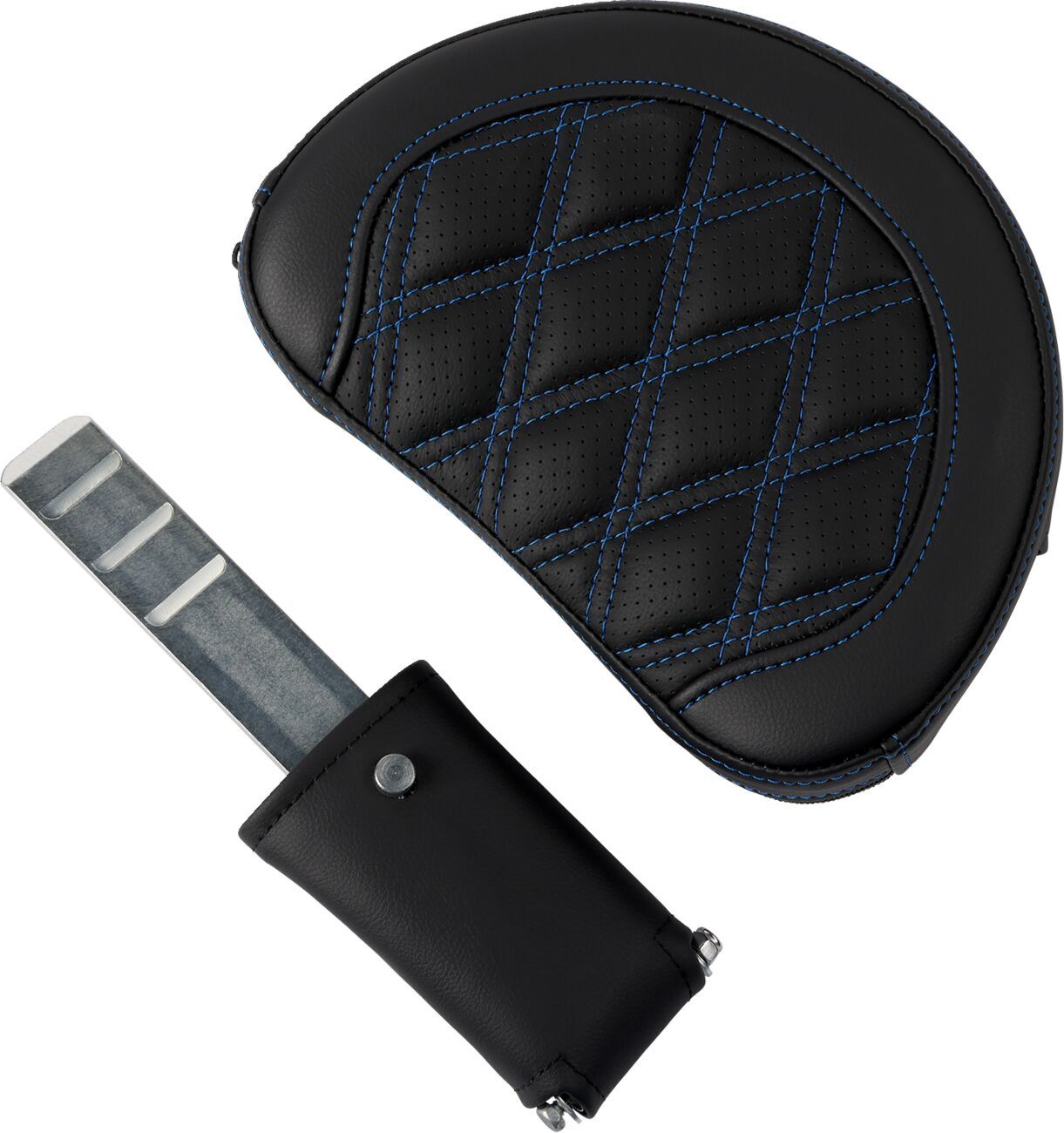 Saddlemen Roadsofa Lattice Stitch Leather Seat Without Backrest For Harley Davidson FLHXS 1868 ABS 08-23 808-07B-182B1