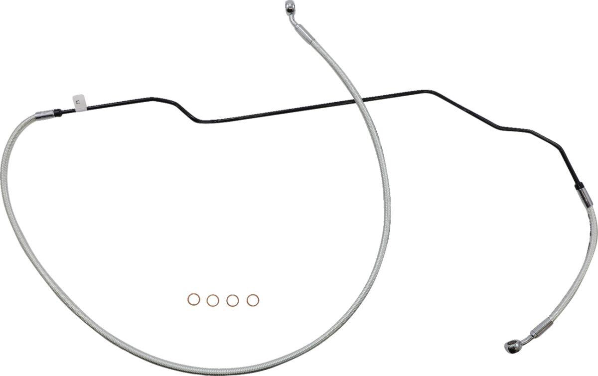 Magnum Shielding Braided Front Brake Line For Indian Scout 69 2018-2024 AS375039