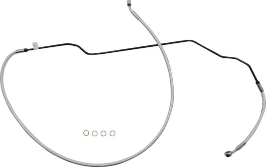 Magnum Shielding Braided Front Brake Line For Indian Scout 69 2018-2024 AS375039