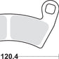 Sbs SI Offroad Sintered Brake Pads For Polaris RZR XP 4 1000 4X4 2008-2023 897SI