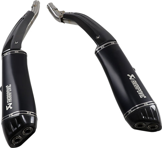 Akrapovic Slip-On Line Muffler TI/CF Black For BMW K 1600 Grand America 18-20 S-B16SO3-HRAATBL