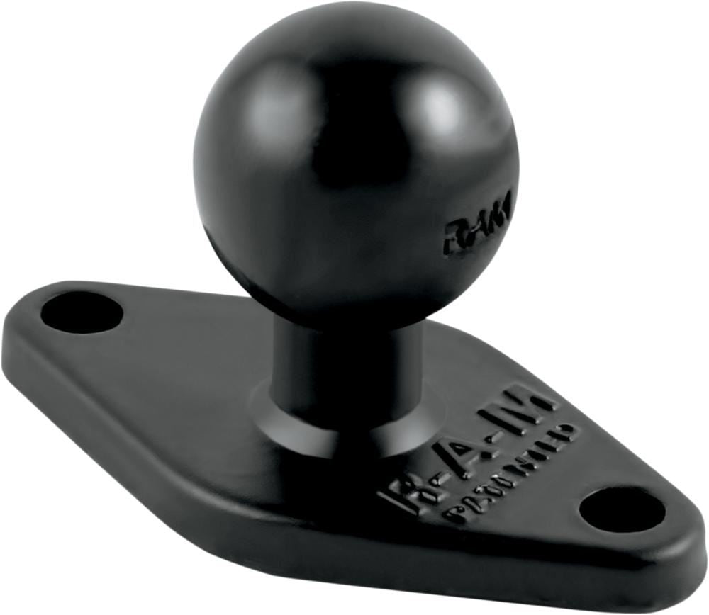 Ram Mounts 2.43 in. x 1.31 in. Diamond Base with 1 in. Ball - RAM-B-238