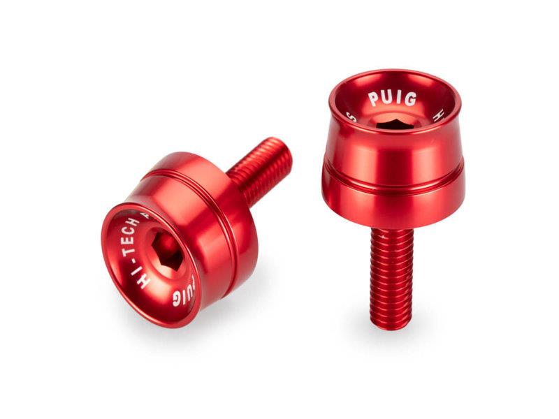 Puig Speed Bar Ends Red 5886J