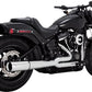 Vance & Hines Pro Pipe 2-into-1 Exhaust System Chrome For HD FXLRS 1923 18-24 17387