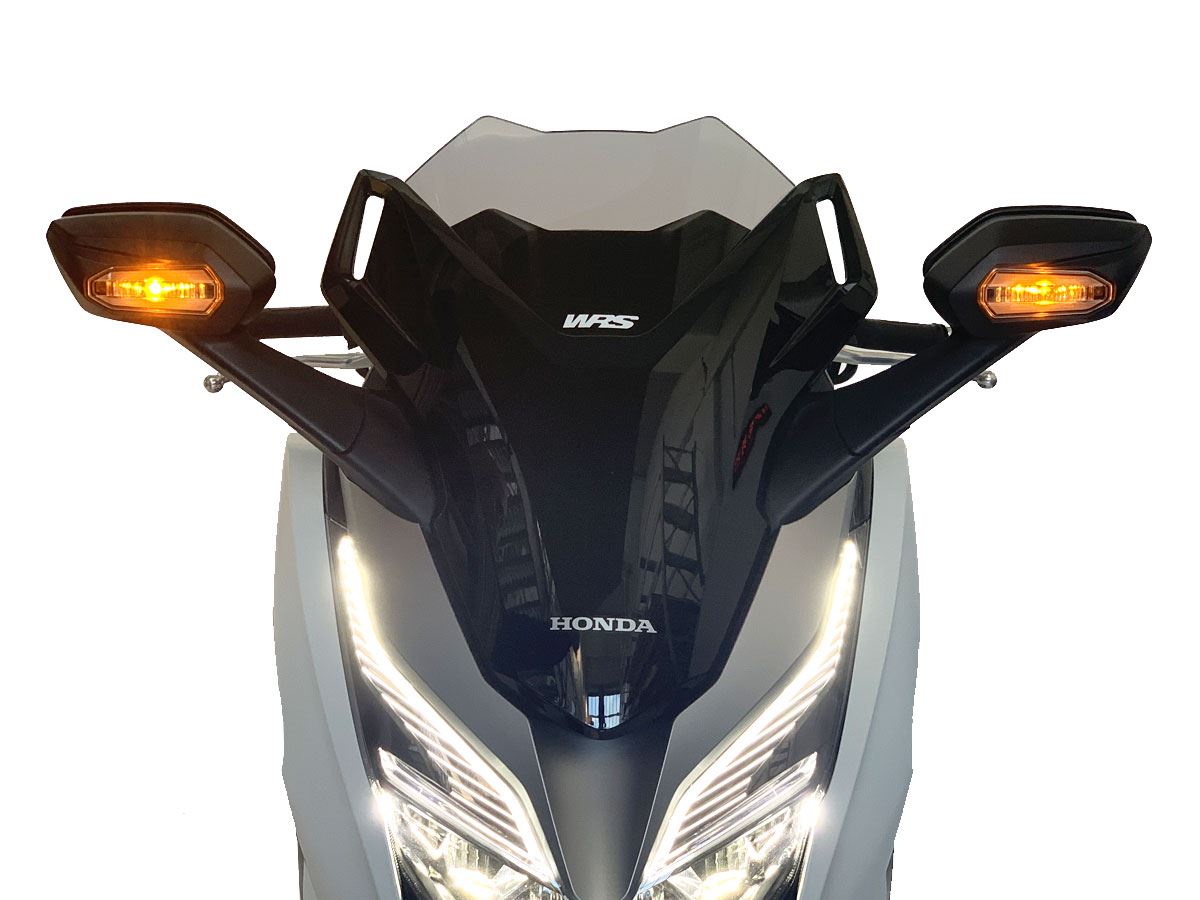 WRS Windscreen Sport Honda Forza300 Smoke Ho023f