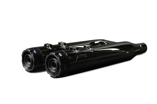 Zard 4.5 Inches Slip-On Muffler Exhaust Stainless Steel For Hd-Ultra Limited For Harley Davidson FLTRXSE 1977 ABS 21-25 ZHD031S10SAO-CB